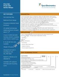 FCAC-150-KR4 Datasheet Page 2