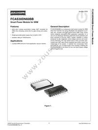 FCAS30DN60BB Datasheet Cover