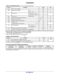 FCB260N65S3 Datasheet Page 2