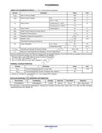 FCD260N65S3 Datasheet Page 2
