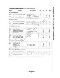FCH041N60F-F085 Datasheet Page 2