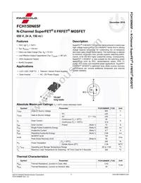 FCH150N65F-F155 Datasheet Page 2