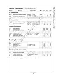 FCH47N60F-F085 Datasheet Page 2