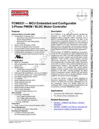 FCM8531RQY Datasheet Cover