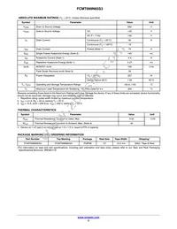 FCMT099N65S3 Datasheet Page 2