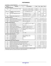 FCMT099N65S3 Datasheet Page 3