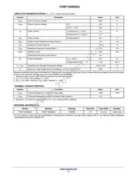 FCMT125N65S3 Datasheet Page 2