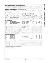 FCMT299N60 Datasheet Page 3