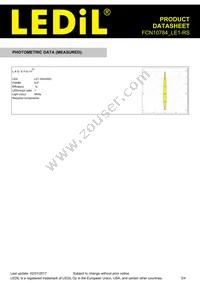 FCN10784_LE1-RS Datasheet Page 3