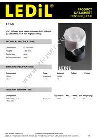 FCN10786_LE1-D Datasheet Cover