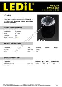 FCN11104_LC1-O-90 Datasheet Cover