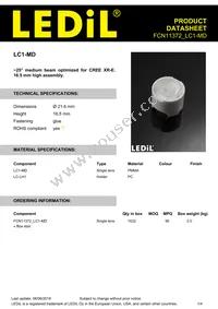 FCN11372_LC1-MD Datasheet Cover