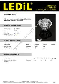 FCN13595_CRYSTAL-MINE Datasheet Cover