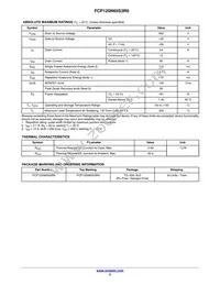 FCP125N65S3R0 Datasheet Page 2