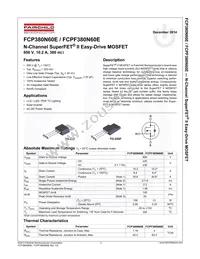 FCP380N60E Datasheet Page 2