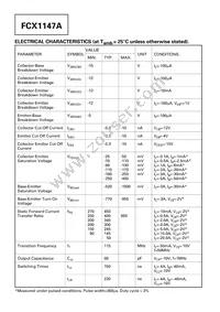 FCX1147ATA Datasheet Page 2