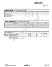 FCX491ATA Datasheet Page 2