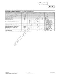 FCX493TA Datasheet Page 3