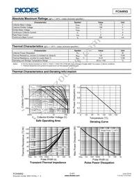 FCX495QTA Datasheet Page 2