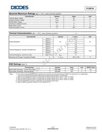 FCX619TA Datasheet Page 2