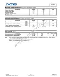 FCX705TA Datasheet Page 2