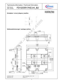 FD1200R17KE3KB2NOSA1 Datasheet Page 9