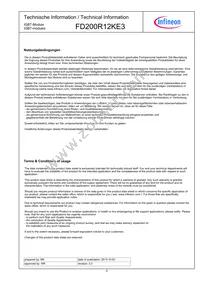 FD200R12KE3HOSA1 Datasheet Page 9