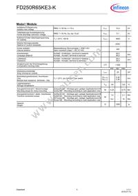 FD250R65KE3KNOSA1 Datasheet Page 5