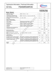 FD400R33KF2CNOSA1 Datasheet Page 4