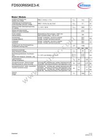 FD500R65KE3KNOSA1 Datasheet Page 5