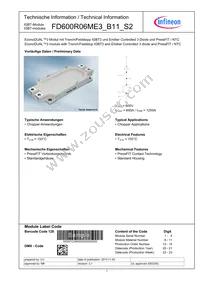 FD600R06ME3_B11_S2 Datasheet Cover