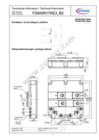 FD600R17KE3B2NOSA1 Datasheet Page 9