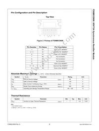 FD6M033N06 Datasheet Page 2