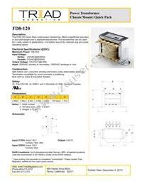 FD8-120 Datasheet Cover