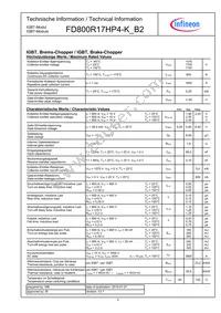 FD800R17HP4KB2BOSA2 Datasheet Page 2