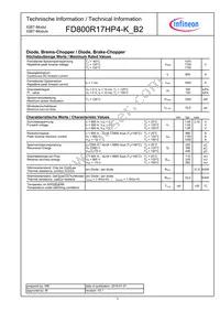 FD800R17HP4KB2BOSA2 Datasheet Page 3