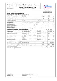 FD800R33KF2CKNOSA1 Datasheet Page 4