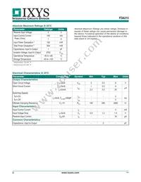 FDA215 Datasheet Page 2