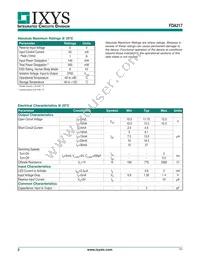 FDA217 Datasheet Page 2