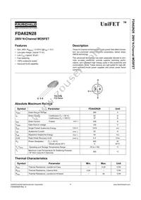 FDA62N28 Cover