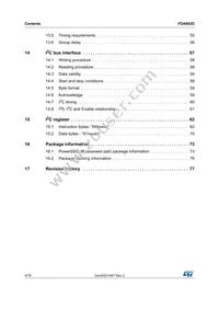 FDA803D-EHX Datasheet Page 4