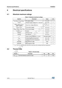 FDA803U-KBT Datasheet Page 12