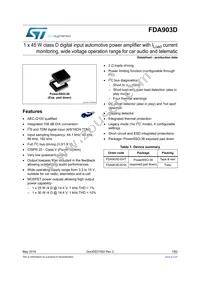 FDA903D-EHT Datasheet Cover