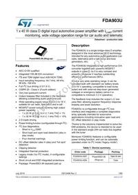 FDA903U-KBT Datasheet Cover