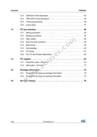 FDA903U-KBT Datasheet Page 4