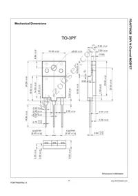 FDAF75N28 Datasheet Page 7