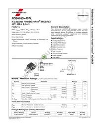 FDB0105N407L Datasheet Page 2