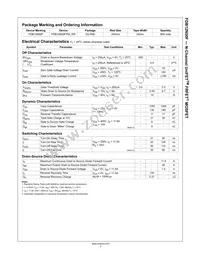 FDB12N50FTM-WS Datasheet Page 2