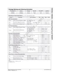 FDB3652 Datasheet Page 3