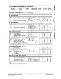 FDB5800_F085 Datasheet Page 3